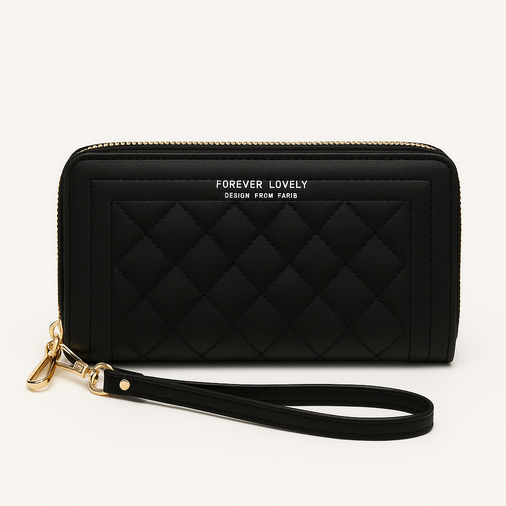 Billetera de mano acolchada – Magg Sombra